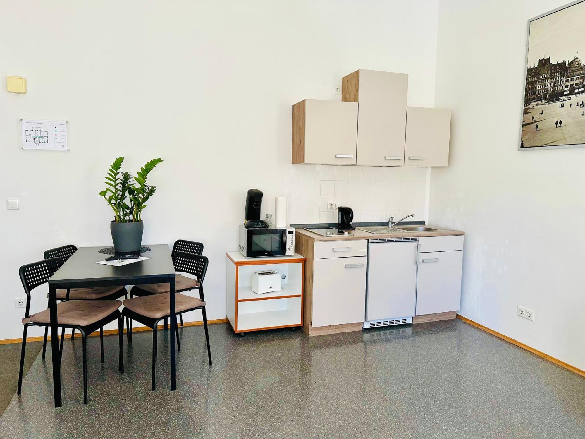 Ferienwohnungen Und Apartmenthaus Halle Saale - Villa Mathilda Esterno foto